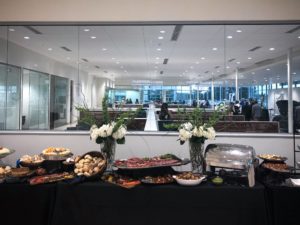 Catering Display for Grand Opening Event