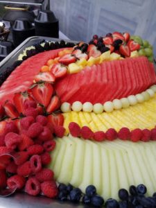 Sliced Fresh Fruit Platter - Wedding Reception